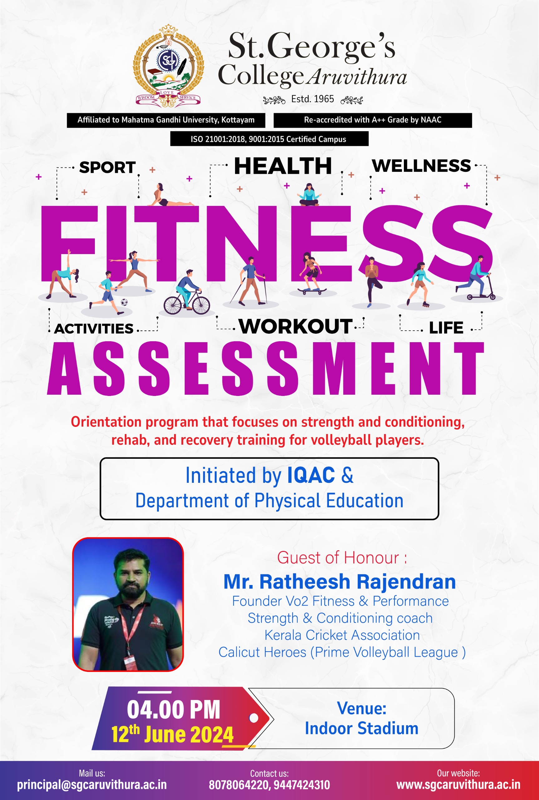 Orientation Programme on Fitness Assessment